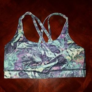 Lululemon Energy Sports Bra Multi color design